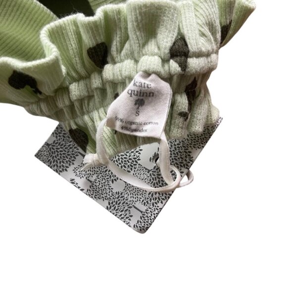 Kate Quinn Organics New Green Pear Print Headband Size 0-6 Months - Picture 3 of 4